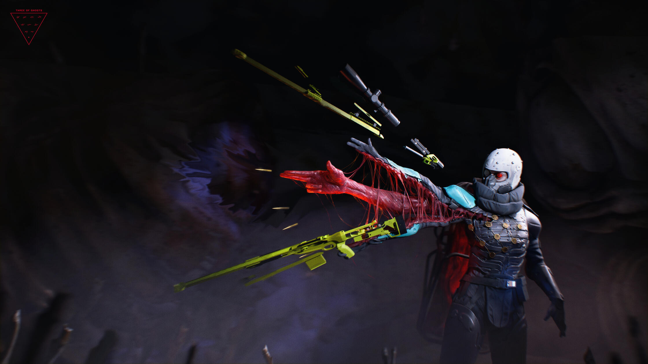 Three of Ghosts - Grail Ridden