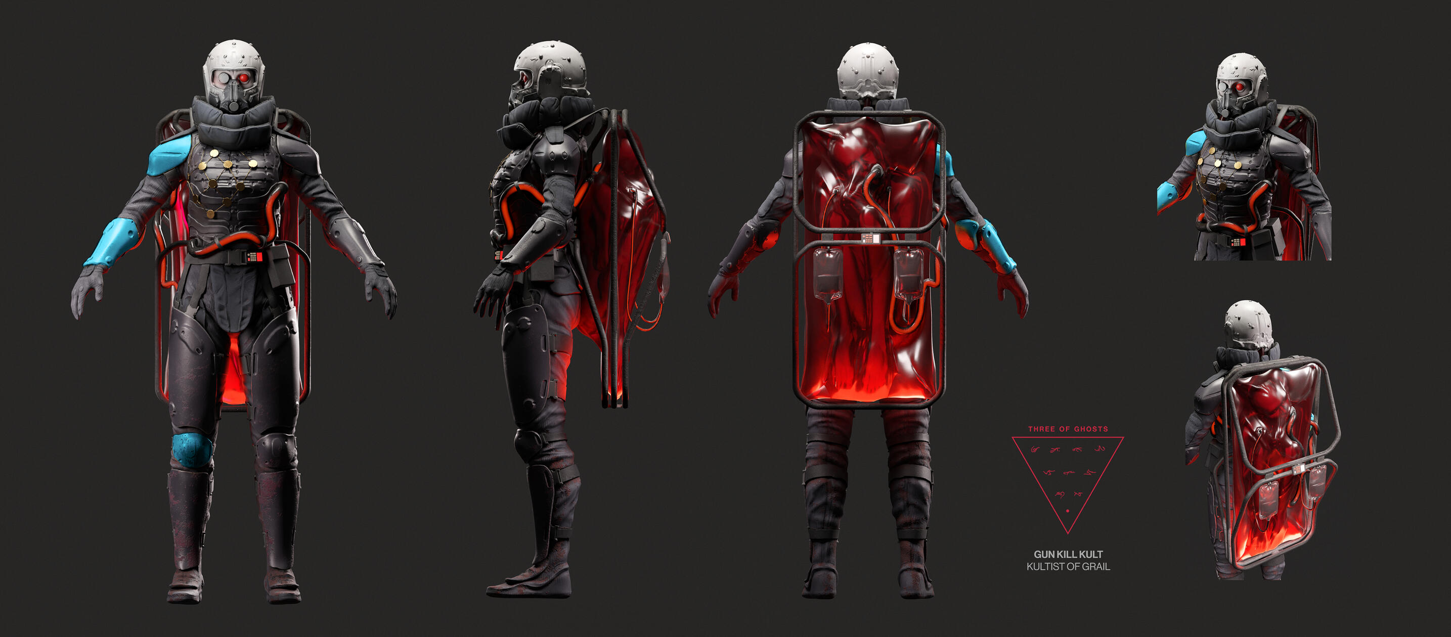 Three of Ghosts - Grail Turnaround