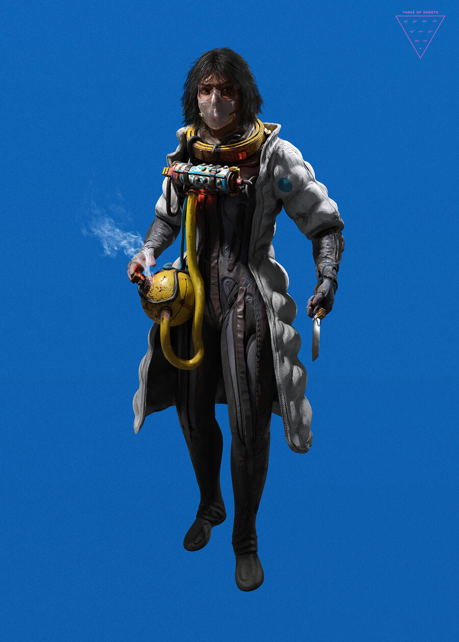 Three of Ghosts - Cable Wych